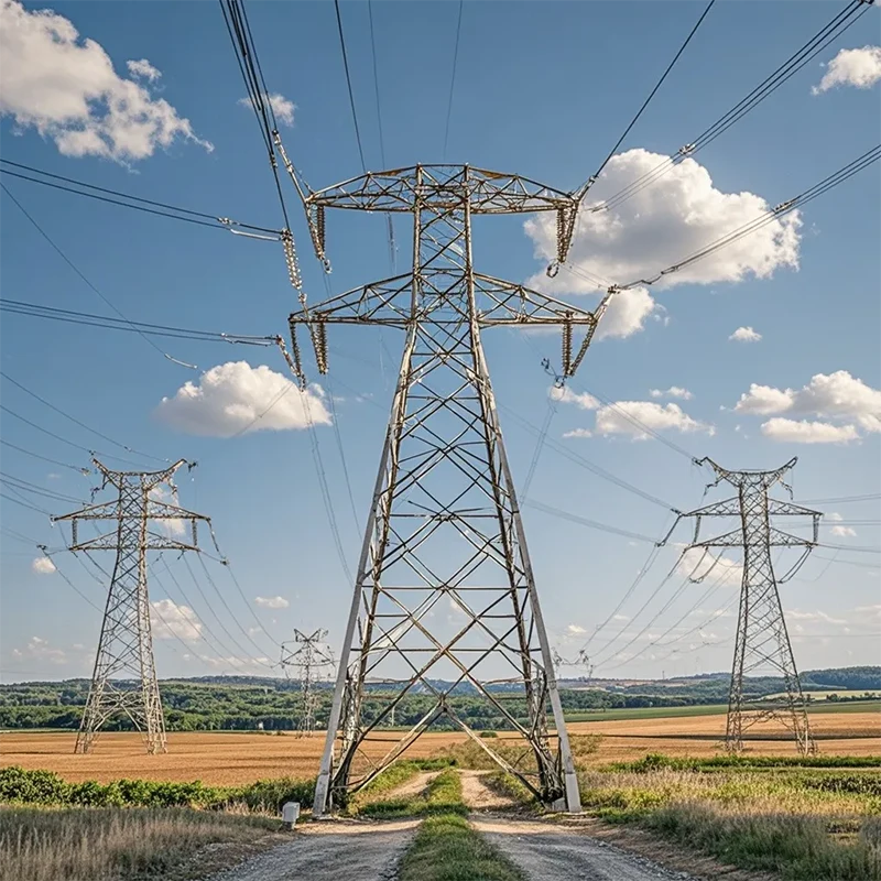Communication Angle Steel Lattice Tower