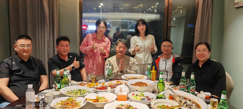 Maotong successfully received Korean customers and drew a new blueprint for international cooperation