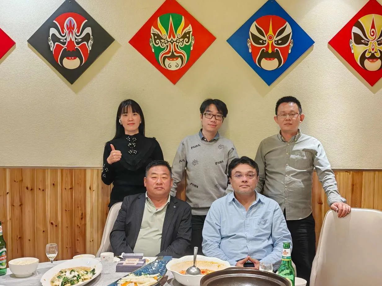 It was a great pleasure to welcome our Indian partners to the factory