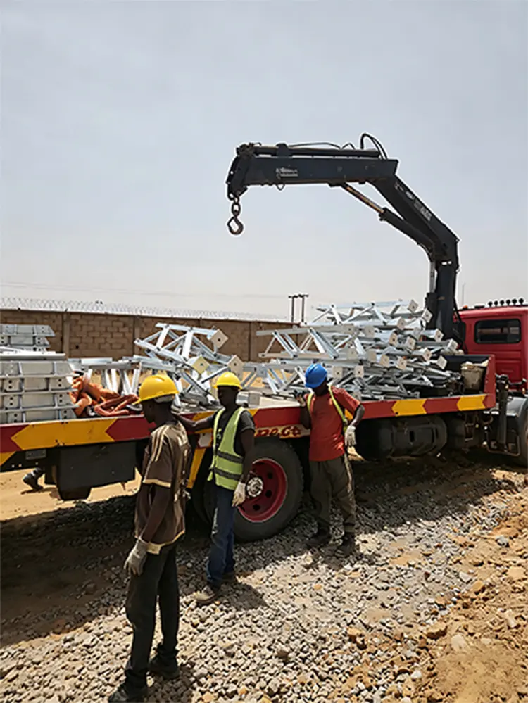 On-Site Progress for the Nigeria Zaria 330kV Substation Project