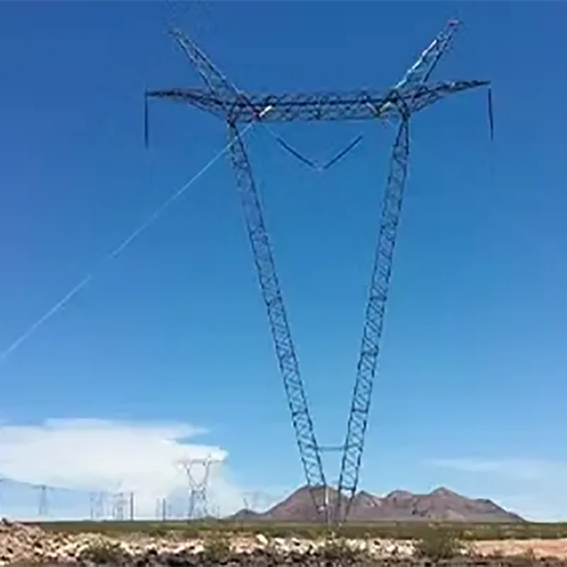 Electric Power Lattice Tower