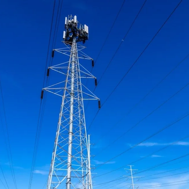 Mobile Metal Communication Tower