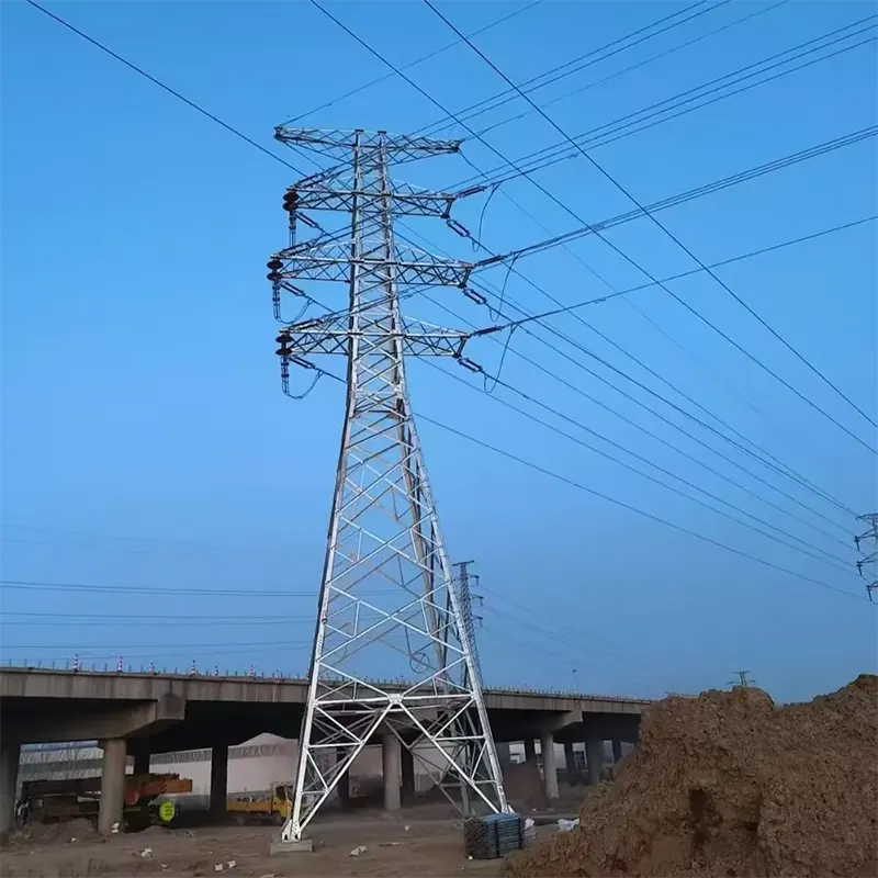 Weather Resistant Galvanized Angle Steel Tower